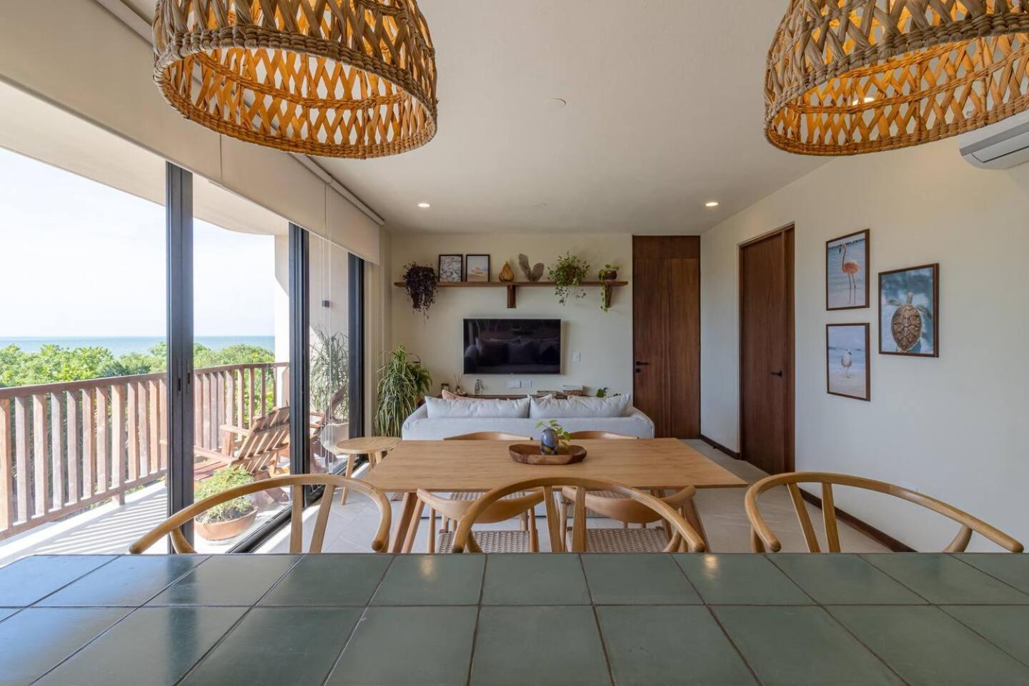 Hermoso Departamento Con Vista Al Mar Isla Holbox Екстер'єр фото