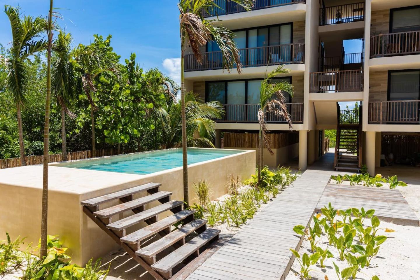 Hermoso Departamento Con Vista Al Mar Isla Holbox Екстер'єр фото