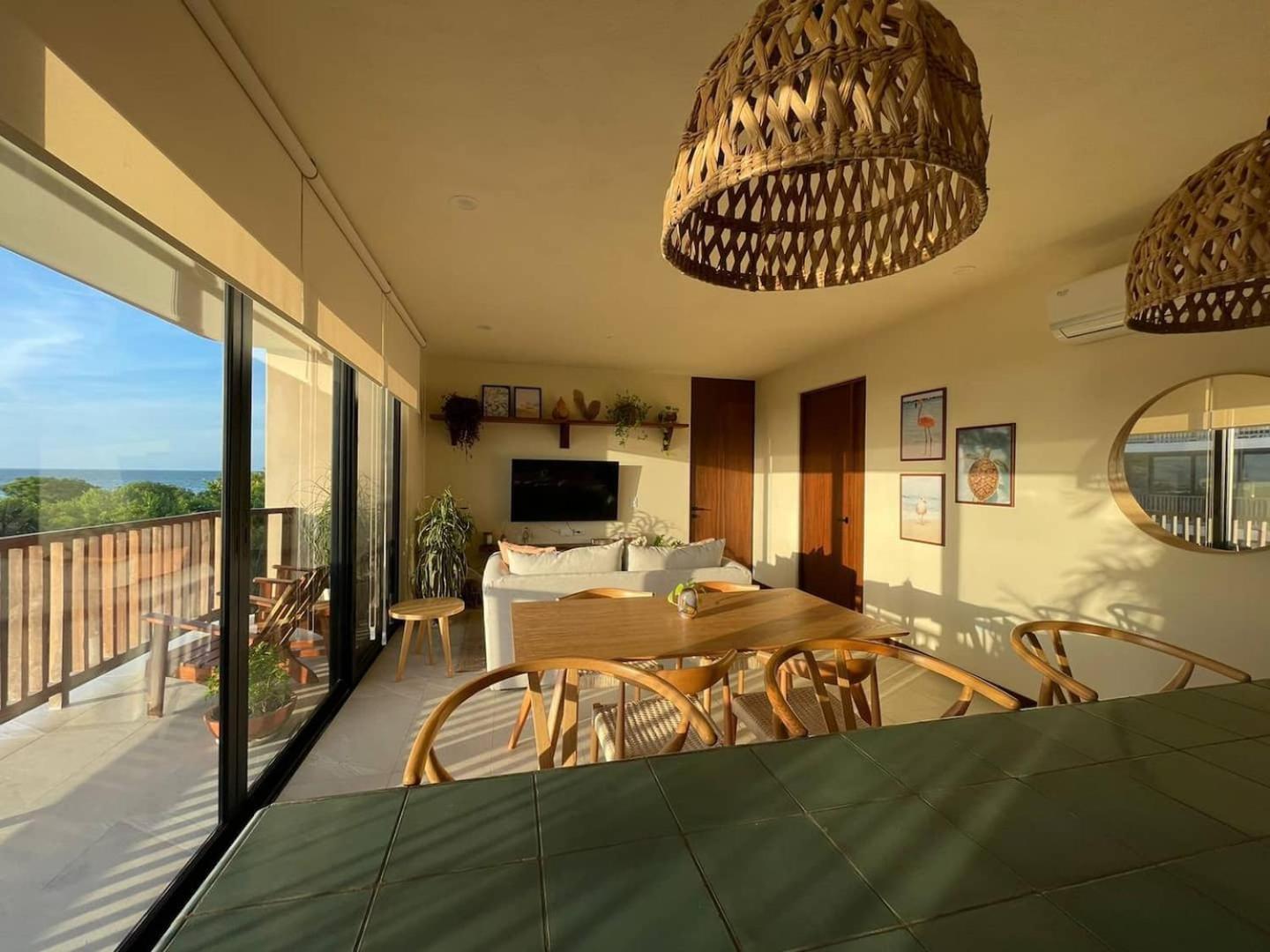 Hermoso Departamento Con Vista Al Mar Isla Holbox Екстер'єр фото